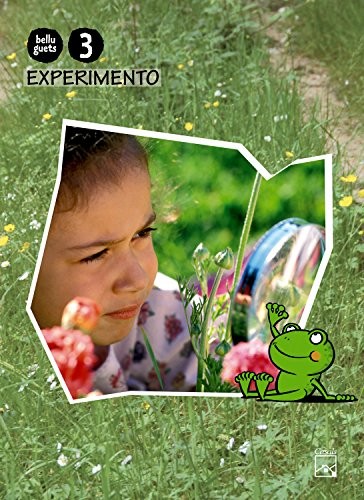 Llibre Experimento 3 anys. Belluguets