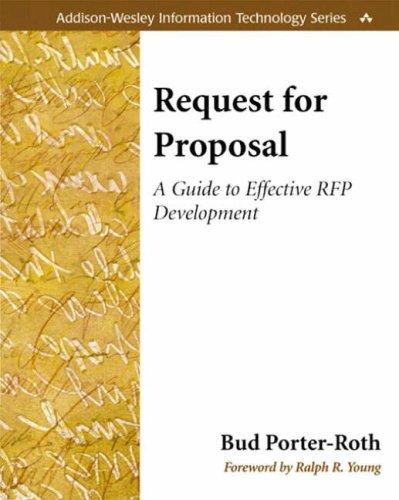 Request for proposal