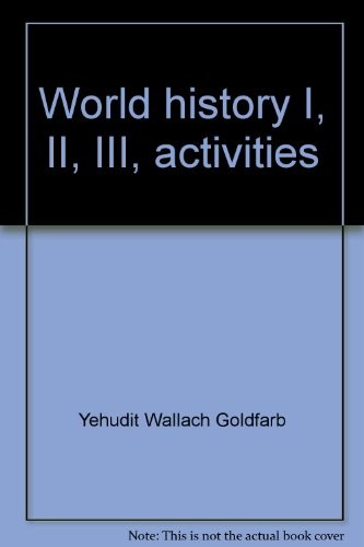 World history I, II, III, activities