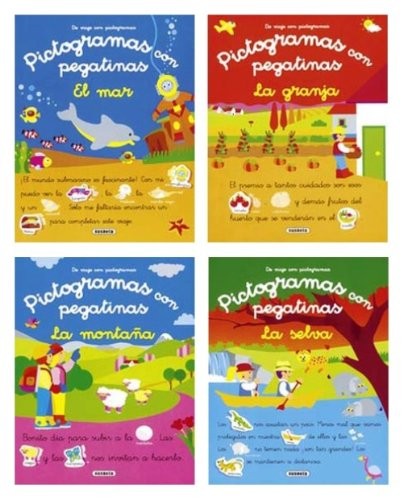 De viaje con pictogramas y pegatinas