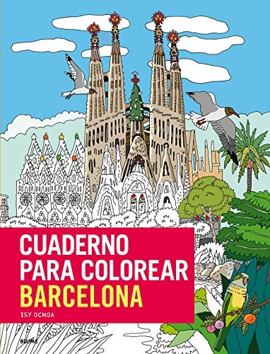 Cuaderno para colorear Barcelona