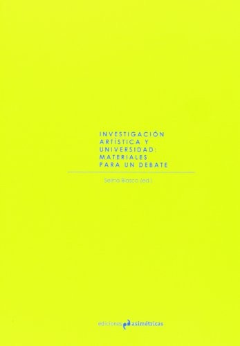 Investigación artística y universidad