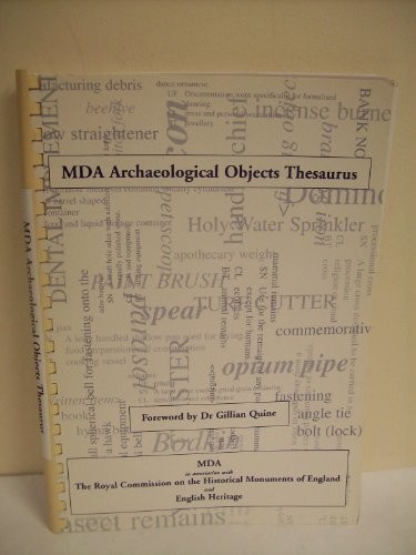 MDA Archaeological Objects Thesaurus