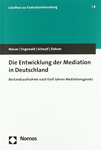 Die Entwicklung der Mediation in Deutschland
