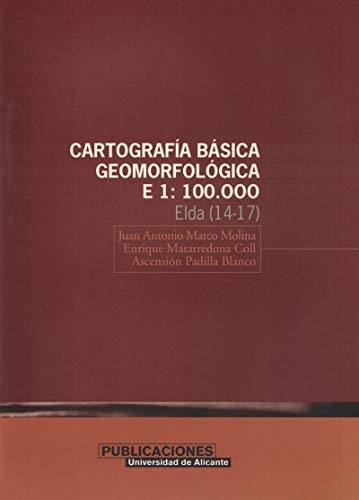 Cartografía básica geomorfológica, E 1 : 100.000