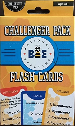 Spelling Bee Flashcards-Challenger Pack