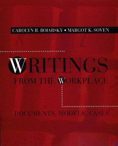 Writings from the workplace