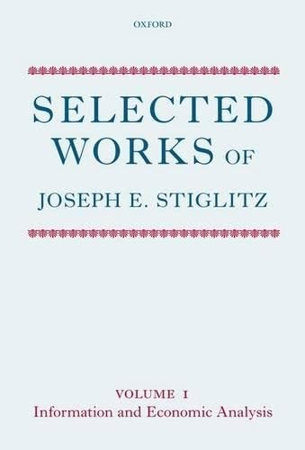Selected works of Joseph E. Stiglitz