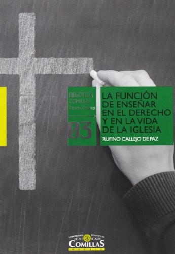 La función de enseñar en el Derecho y en la vida de la Iglesia