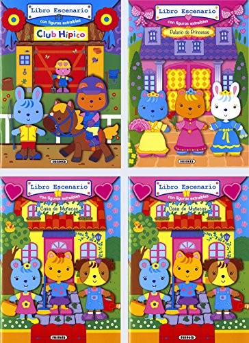 Libro escenario con figuras extraíbles