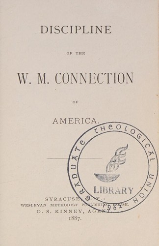 Discipline of the W. M. Connection of America