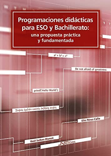 Programaciones didácticas para ESO y Bachillerato