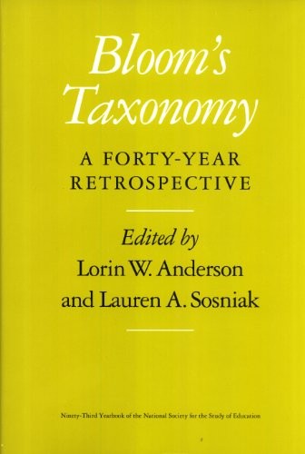 Bloom's taxonomy