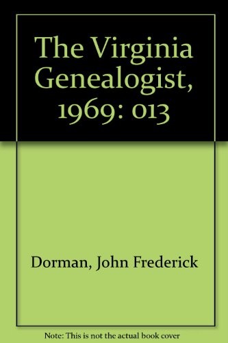 The Virginia Genealogist, 1969