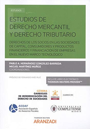 Estudios de Derecho Mercantil y Derecho Tributario