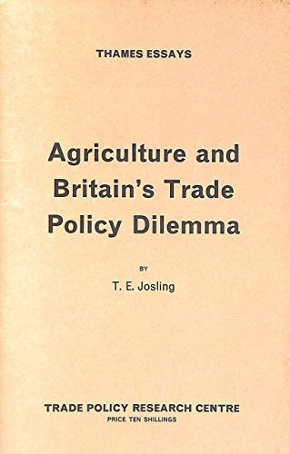 Agriculture and Britain's trade policy dilemma