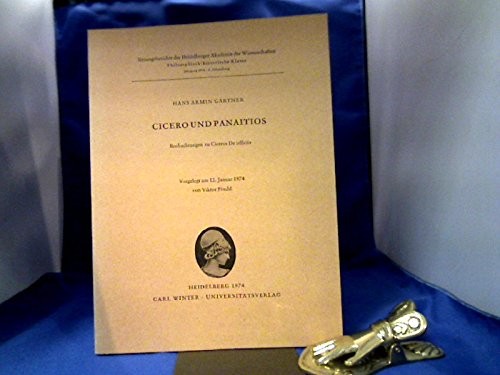 Cicero und Panaitos