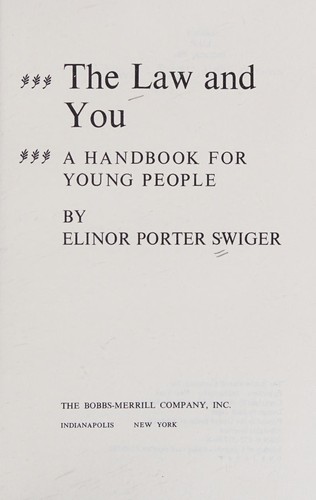 The law and you