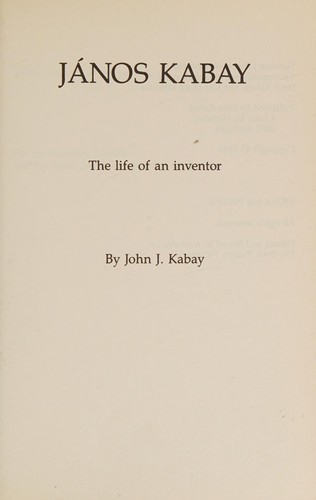 János Kabay