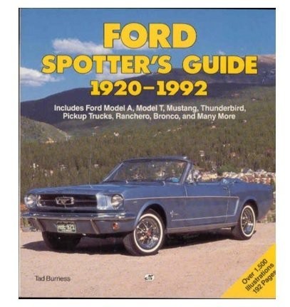 Chevrolet spotter's guide, 1920-1992