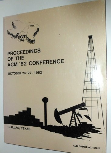 A.C.M.Conference Proceedings, 1983