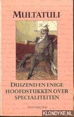 Duizend en enige hoofdstukken over specialiteiten
