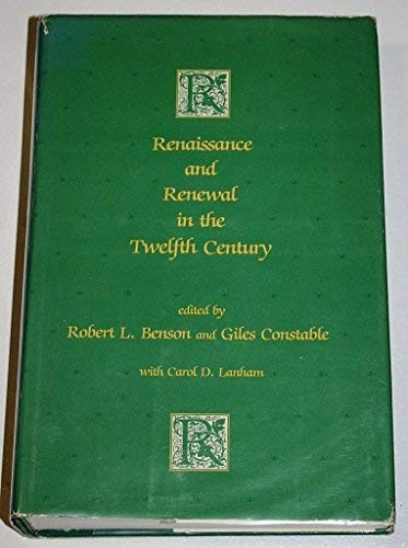 Renaissance and renewal in the twelfth century