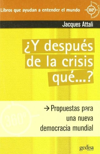 ¿Y después de la crisis qué?
