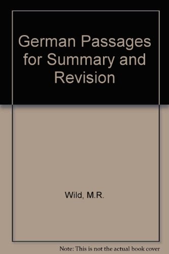 German passages for summary and revision