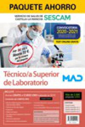 Paquete Ahorro y Test online GRATIS Técnico Superior de Laboratorio del Servicio de Salud de Castilla-La Mancha . Ahorra 72 €