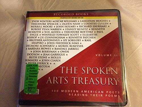 The Spoken Arts Treasury 100 Modern American Poets Reading Their Poems (volume 2)