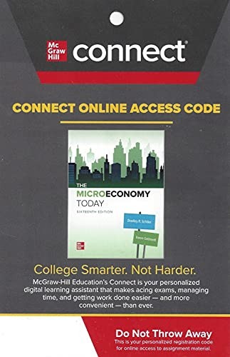 Connect Access Card for The Micro Economy Today, 16th Edition