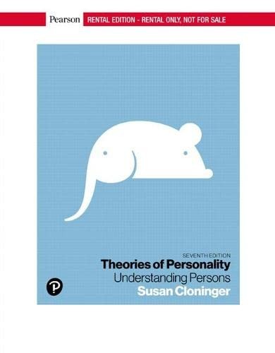 Theories of Personality