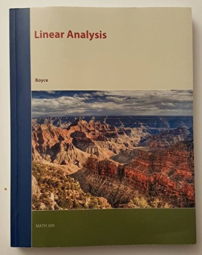 Linear Analysis
