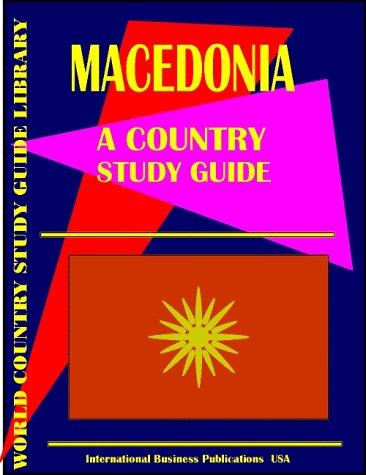 Macedonia Country Study Guide