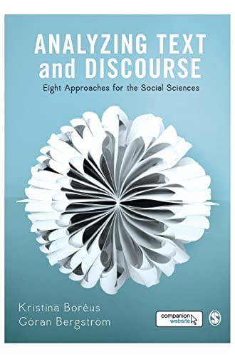 Analyzing Text and Discourse