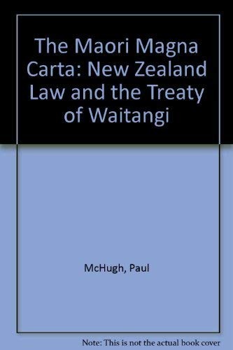 The Māori Magna Carta