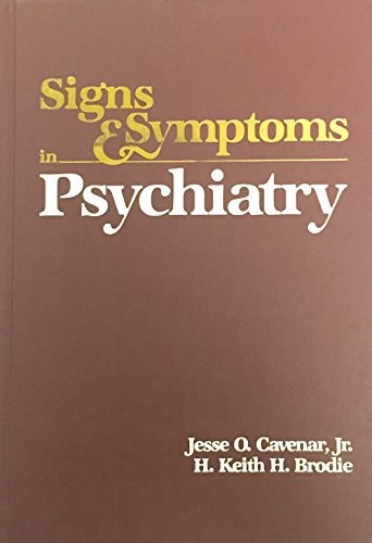 Signs and symptoms in psychiatry