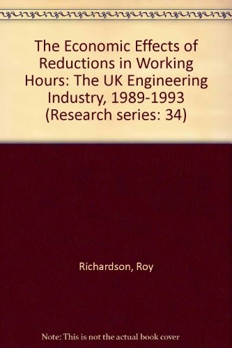 Economic Effects of Reductions in Working Hours