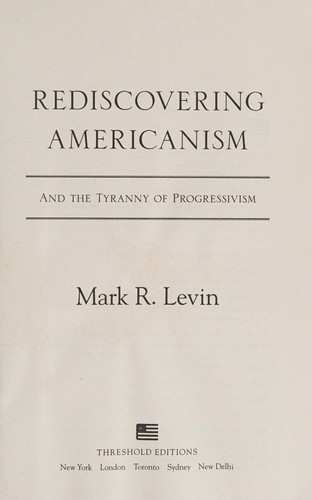 Rediscovering Americanism