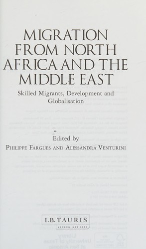 Migration in North Africa and the Middle East