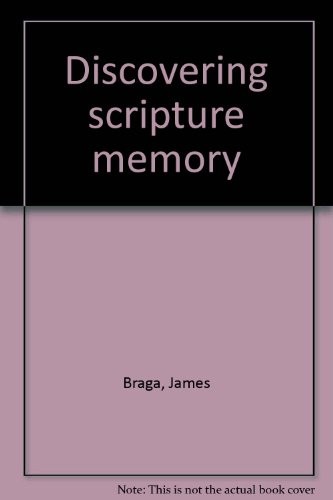 Discovering scripture memory