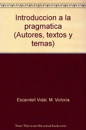 Introducción a la pragmática