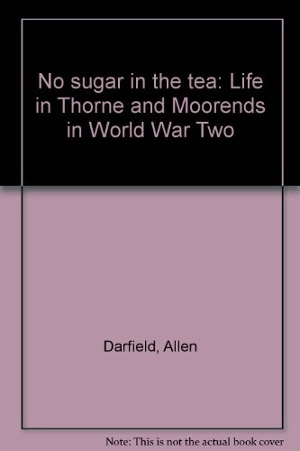 No sugar in the tea