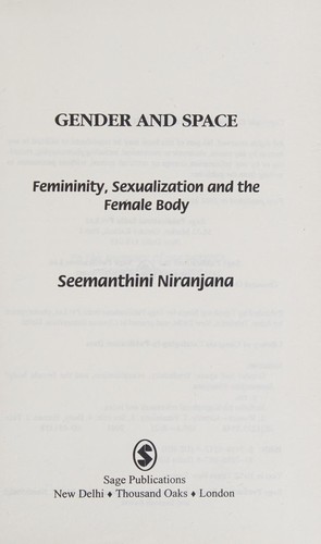 Gender and space