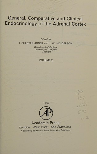 General, Comparative and Clinical Endocrinology of the Adrenal Cortex