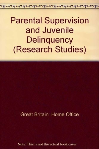 Parental supervision and juvenile delinquency