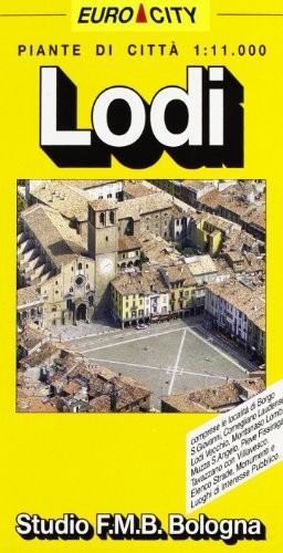 Lodi, pianta della citta