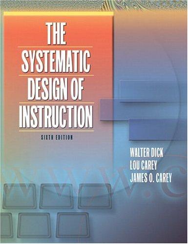 The systematic design of instruction
