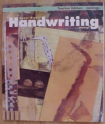 Zaner-Bloser handwriting